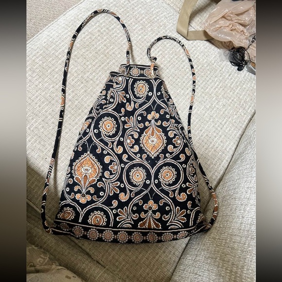 Vera Bradley drawstring backpack purse - Picture 5 of 7